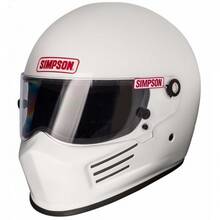 SIMPSON 6200031F Шлем для автоспорта закрытый BANDIT белый, FIA 8859-15, р-р L