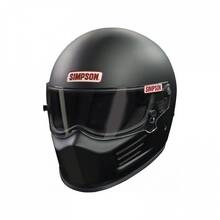 SIMPSON 6200038F Шлем для автоспорта закрытый BANDIT чёрный матовый, FIA 8859-15, р-р L