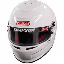 SIMPSON 6850051 Шлем закрытый для автоспорта VENATOR, FIA 8859-15, белый, р-р XL
