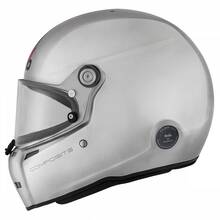 STILO AA0710AF2M61 Шлем закрытый ST5 FN Composite, подготовка под клипсы HANS, FIA, серый, р-р 61