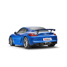 AKRAPOVIC Выхлопная система Slip-On для Porsche Cayman GT4 (981)