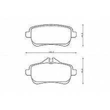 ENDLESS CCRg Тормозные колодки (задние) для Mercedes BENZ A45 AMG (W176)