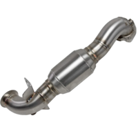 AFE Приемная труба/Даунпайп (со спорткатом) для MINI COOPER S R56/R57 (07-15) (N14/N18-engines)