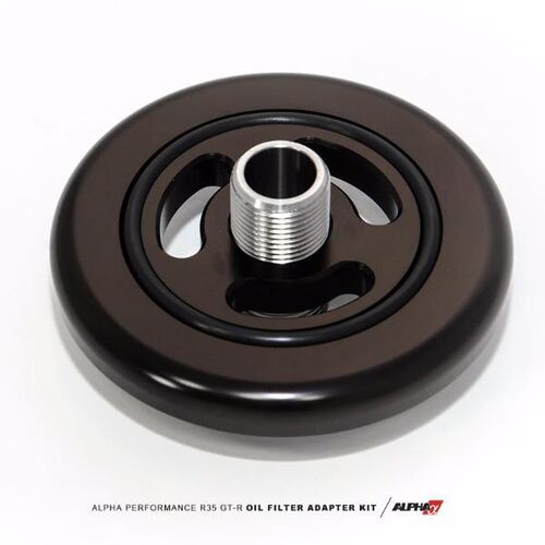 AMS ALP.07.04.0028-1 Адаптер для установки увеличенного маслянного фильтра для Nissan GTR R35