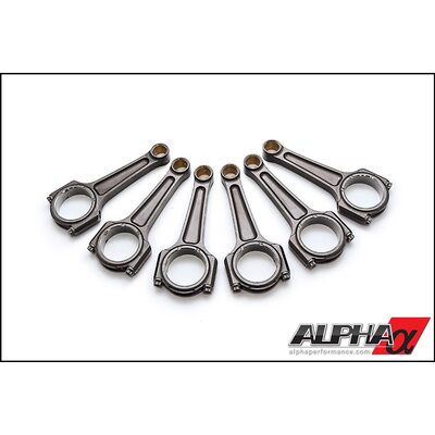AMS ALP.07.04.0008-1 ALPHA Spec GT-R VR38 Extreme Duty I beam connecting Rods