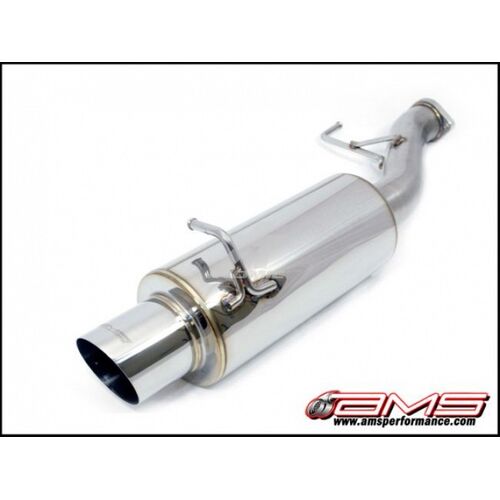 AMS A0069A-1A Mitsubishi EVO VIII/IX 3"" Full Stainless Steel Cat Back выхлопная система