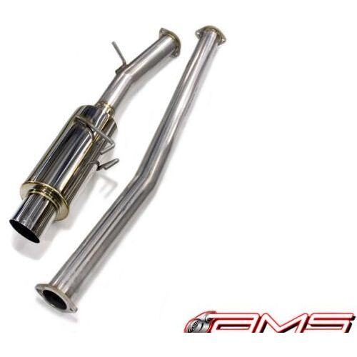 AMS Mitsubishi EVO X Single Tip выхлопная система exhuast system