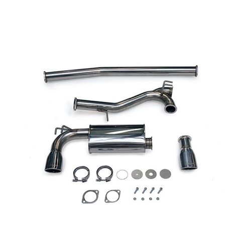 AMS A0118A-1A Mitsubishi EVO X Twin Tip Tunable выхлопная система system