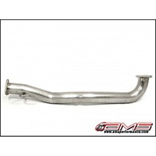 AMS A0125A-1A Mitsubishi EVO VIII/IX 3"" 3"" Full Stainless Steel Downpipe для stock turbo