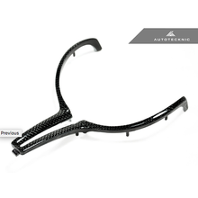 AutoTecknic карбоновая вставка в руль для BMW M3 F80/ M4 F82/ M5 F10/ M6  F13/ M6 F06