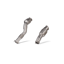 AKRAPOVIC даунпайпы (со спорт катами) для BMW M3/M4 (G80/G82)