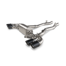 AKRAPOVIC Выхлопная система Slip-On Line (задняя часть) для BMW M8/M8 Competition (F91/F92) (OPF) (22+)