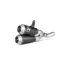 AKRAPOVIC Выхлопная система Slip-On Line (Titanium) для Ducati Monster 797/Scrambler Icon/Urban Enduro/Classic/Full Throttle (2017+)