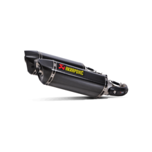 AKRAPOVIC Выхлопная система Slip-On Line (Carbon) Ducati Monster 1100/1100S/696 (2009-14)