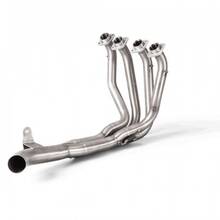 AKRAPOVIC Выпускной коллектор (сталь) Kawasaki Z900 (2020+)