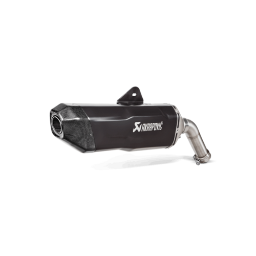 AKRAPOVIC S-B8SO8-HFBFCTBL Выхлопная система Slip-On Line  - Titanium -  BMW F 850 GS , ADVENTURE 2