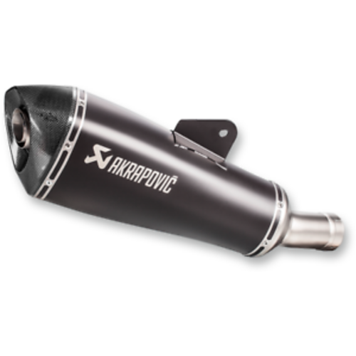AKRAPOVIC Выхлопная система Slip-On Line (Titanium) BLACK для BMW R1200R