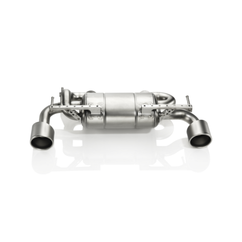 AKRAPOVIC задняя часть выхлопной системы Slip-On Line (сталь) Nissan 370Z (без насадок)