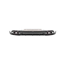 Akrapovic Задний карбоновый диффузор для Porsche 991.2 Turbo/Turbo S  (2017+) (глянцевый)