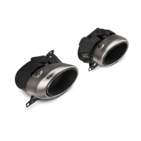 AKRAPOVIC комплект насадок выхлопной системы для Porsche 911 TURBO (992) (Titanium)