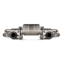 AKRAPOVIC Выхлопная система Slip-On Race Line (Titanium) для Porsche Cayman GT4 (718) /GTS 4.0 /718 Boxter GTS 4.0