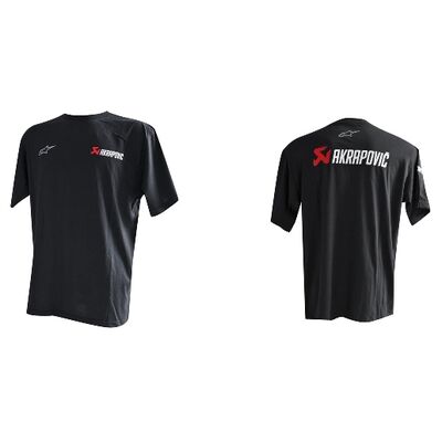 AKRAPOVIC 801525 футболка Men's Akrapovic-Alpinestars XS