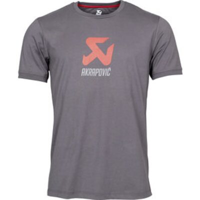 AKRAPOVIC 801219 футболка Men's Akrapovic Logo Grey S