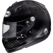 ARAI 230-000-01 Шлем для автоспорта (FIA) GP-6RC, черный, карбон, р-р XS , закрытый