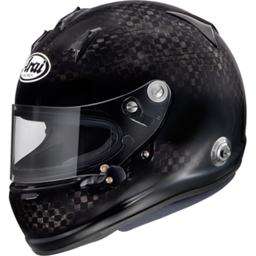 ARAI 230-000-02 Шлем для автоспорта (FIA) GP-6RC, черный, карбон, р-р S