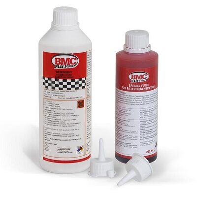 BMC Complete Filter Washing Kit - 500ml Detergent , 250ml Oil Bottle