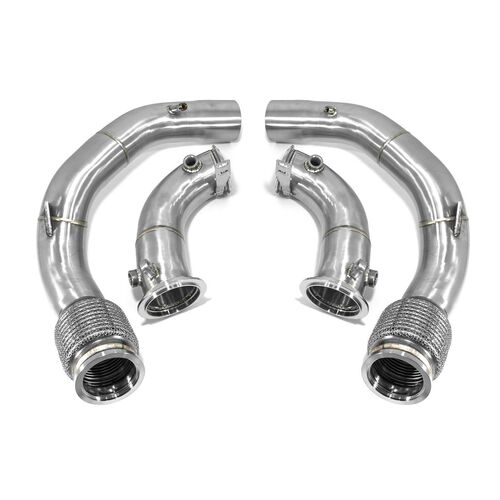 BlackRock Lab даунпайпы и мидпайпы для BMW X5M/X6M (F95/F96) (19-21)