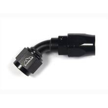 BlackRock Lab фитинг 45°, (6AN AN6) 20 серия Cutter Style, ЧЁРНЫЙ