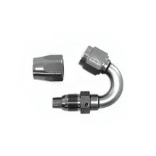 6 AN (6AN AN6) фитинг 150 градусов 20 серия BlackRock Lab A06-150-2Ti