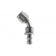 - 12 AN (12AN AN12) фитинг 45 градусов PUSH FIT серия BlackRock Lab P12-045-7Ti