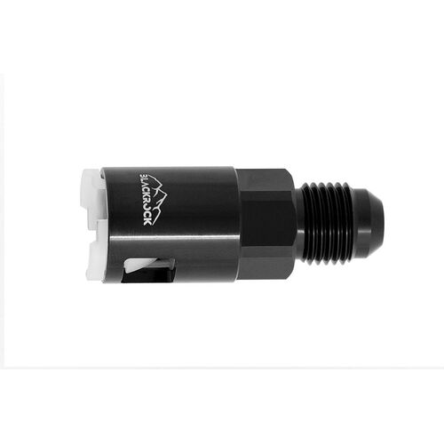 Фитинг AN-06 - 5/16"" (8mm) быстросъём, прямой мама, BLAC
