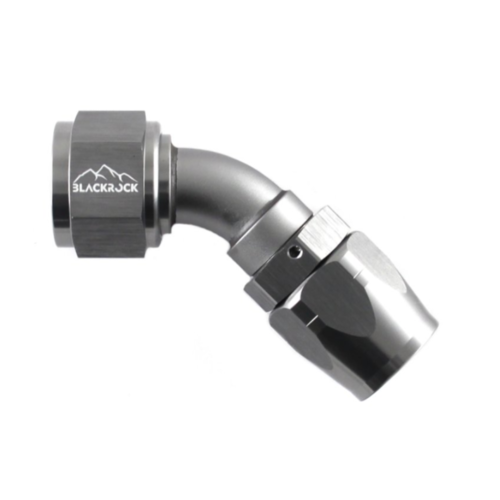BlackRock Lab -  фитинг 45°, 20 серия Cutter Style,12 AN (12AN AN12)