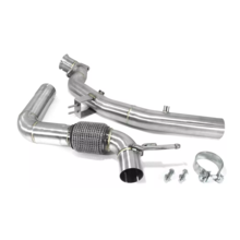 BlackRock Lab Приемная труба (даунпайп) для Ford MUSTANG (mk6) 2.3T