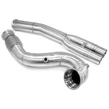 BlackRock Lab Приемная труба 89mm (даунпайп) для AUDI TTRS/RS3 (8S/8V) 2.5 TFSI (2017+)