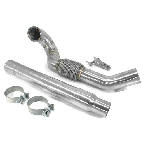 BlackRock Lab даунпайп для VW Golf 7 GTi/ Skoda Octavia RS/Audi A3/Seat Leon 1.8/2.0t (передний привод) (2012+) (89mm)