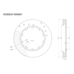 DC Brakes Сменные тормозные роторы (365x34mm) (H крепеж) (2шт ком-т) DC Brakes Сменные тормозные роторы (365x34mm) (H крепеж) (2шт ком-т)