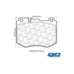 DC brakes STREET STRS+ передние тормозные колодки для Mercedes C43 Coupe/Cabrio AMG/C250-400/E200-350/GLC220-350 (w205/w213/c238/x253) DC brakes STREET STRS+ передние тормозные колодки для Mercedes C43 Coupe/Cabrio AMG/C250-400/E200-350/GLC220-350 (w205/w213/c238/x253)