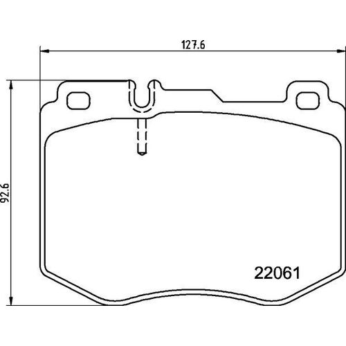 DC brakes STREET STR.S+ передние тормозные колодки для Mercedes C43 Coupe/Cabrio AMG/C250-400/E200-350/GLC220-350 (w205/w213/c238/x253)