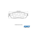 DC Brakes Street HD+ задние тормозные колодки для Toyota Camry v70/Lexus ES/RX (2015+)
