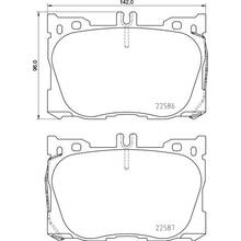 DC Brakes Street HD+ передние тормозные колодки для Mercedes C43/E43/GLC43 (w205/w213/c253)