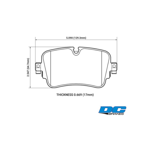 DC Brakes Street STRS+ задние тормозные колодки Audi Q7/SQ7/Q8/E-tron (4M) (под 350мм диск) DC Brakes Street STRS+ задние тормозные колодки Audi Q7/SQ7/Q8/E-tron (4M) (под 350мм диск)