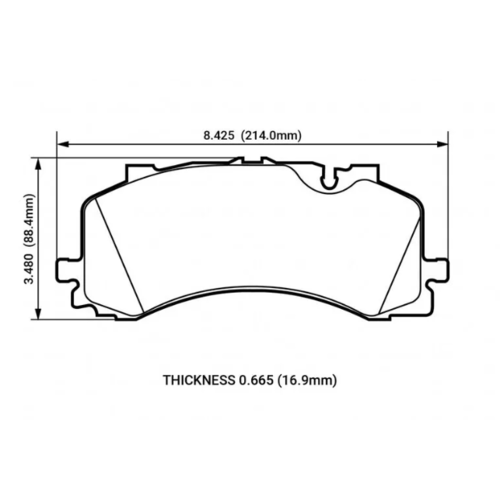 PowerStop Z23 передние тормозные колодки Audi Q7/SQ7/Q8/S6/A7/A8 (4M/c7/d5) (под 400мм диск)
