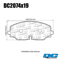 DC brakes Street HD+ передние тормозные колодки для VW Teramont