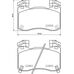 DC Brakes Street STRS+ передние тормозные колодки для Kia Stinger 3.3L/Genesis G70 (под 350мм диск) DC Brakes Street STRS+ передние тормозные колодки для Kia Stinger 3.3L/Genesis G70 (под 350мм диск)