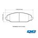 DC brakes Street HD+ передние тормозные колодки Dodge RAM 1500 TRX/Durango 3.6/5.7/6.2L (2019+) (под 378мм диск) DC brakes Street HD+ передние тормозные колодки Dodge RAM 1500 TRX/Durango 3.6/5.7/6.2L (2019+) (под 378мм диск)