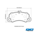 DC brakes Street HD+ передние тормозные колодки для Porsche Cayenne/Coupe (536) 3.0/4.0L Turbo (под 350/415мм диск) DC brakes Street HD+ передние тормозные колодки для Porsche Cayenne/Coupe (536) 3.0/4.0L Turbo (под 350/415мм диск)